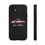 1970 C10 Red White Classic Pickup Tough Phone Case Cover
