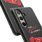 1991 Camaro Heartbeat Red Muscle Car Tough Phone Case Cover