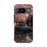 Cherry Blossom Street Scene R34 Skyline GTR Tough Case | Car Photo Cover