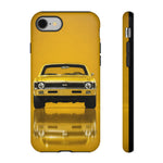 Nova SS Phone Case Yellow, Classic 70s Muscle Car Cover, Gift for Him