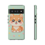 Shiba Inu Kawaii Chibi Smile Pet Dog Art Tough Phone Case