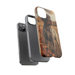 German Wirehaired Pointer Autumn Art Tough Phone Case
