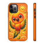 Sun Conure Kawaii Citrus Art Tough Phone Case