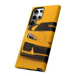 Yellow C8 Corvette Studio Tough Phone Case