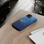 Yellowfin Tuna Phone Case, Deep Blue Water Tough Cover, Gift