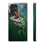Muskie Fishing Phone Case, Freshwater Strike Cover for Anglers