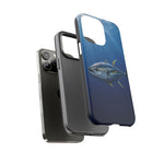 Yellowfin Tuna Phone Case, Deep Blue Water Tough Cover, Gift