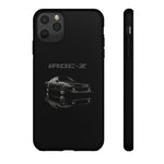 1987 IROC-Z Black Reflection Muscle Tough Phone Case Cover Art