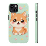 Shiba Inu Kawaii Chibi Smile Pet Dog Art Tough Phone Case