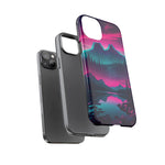 2 Rounds Canada Retina Artwork Vaporwave Phone Case – Landscape Aesthetic