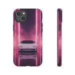 Countach Neon Wedge Phone Case Retro Supercar Tough Case