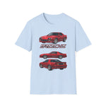 1988 IROC-Z Camaro T-Shirt | Vintage 80s Red Muscle Car Trio Tee
