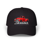 1953 Chevy 3100 5-Window Pickup Dad Hat Retro Graphic Cap