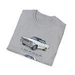 Classic 1963 Chevy Impala Illustration T-Shirt | Vintage Car Trio