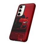 Red Mustang Art Phone Case, GT500 American Muscle Car Tough Cover