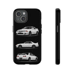 R32 Skyline Phone Case White, Three-View Vector Cover, Gift GTR Fans