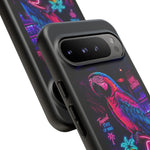 Neon Parrot Cocktails phone case | Tough Cases
