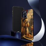 Poodle in Beret Phone Case | Vintage Paris Café Illustration