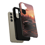 R32 Skyline GT-R Phone Case Sunset City Tough Cover Gift Art