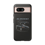 Black S2000 Roadster Collage JDM Tough Phone Case Cover Gift