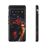 C3 Drag Strip Launch Night Phone Case Muscle Car Tough Case