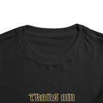 Trans Am Black Firebird Graphic Toddler T-Shirt Vintage Muscle Car Tee