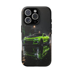 Camaro ZL1 Neon Green Muscle Car phone case | Tough Cover