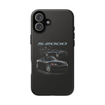 Black S2000 Roadster Collage JDM Tough Phone Case Cover Gift