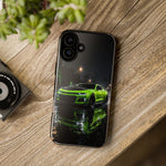 Camaro ZL1 Neon Green Muscle Car phone case | Tough Cover