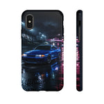 Skyline GT-R R32 Bayside Blue JDM Art Phone Case