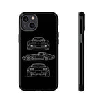 1979 Corvette C3 Blueprint Phone Case for Classic Chevy Car Fans