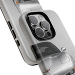 Silver C5 Sports Car Front View phone case | Tough Cover for Corvette Owners