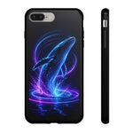 Neon Holographic Whale Phone Case | Tough Case