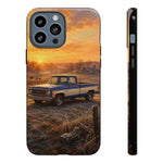 73 Chevy C10 Square body Truck Two-Tone Sunrise Tough Phone Case