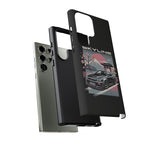 R34 Skyline GT-R Sakura Mountain JDM Tough Phone Case Gift