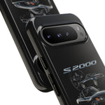 Black S2000 Roadster Collage JDM Tough Phone Case Cover Gift