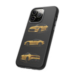 Gold Fairlady Z Classic Sports Car Tough Phone Case - 3 View