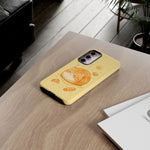 Orange Tabby Loaf Kawaii Chibi Pet Cat Art Tough Phone Case