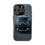 1969 Camaro SS Black Overhead Tough Phone Case Cover Gift Art
