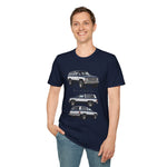 1984 Chevy Blazer Illustration T-Shirt | Vintage SUV Trio Tee