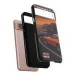 Datsun 240Z Classic JDM Sports Car Sunset Art Tough Phone Case
