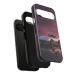 Soft White C3 Corvette Mauve Sky Phone Case