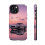 Silver Hakosuka Skyline Mirror Lake Tough Phone Case