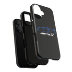 Blue C8 ZR1 Phone Case for Supercar Enthusiasts
