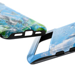 Copy of Silver Butterflies Tough Case | Blue Sky Water Droplets Phone Cover