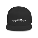 Grand National Hat Minimal Classic Car embroidered Flat Bill Snapback | Vintage Lowrider Cap