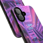 Empty Mall Escalator Vaporwave Art Tough Phone Case