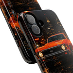 69 Nova SS Phone Case, Rainy City Night Muscle Car Tough Cover