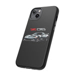 Silver C6 Z06 Phone Case for Chevy Fans, Tough Cover