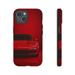 Red NSX Phone Case, 90s JDM Supercar Legend Tough Cover, Mens Gift